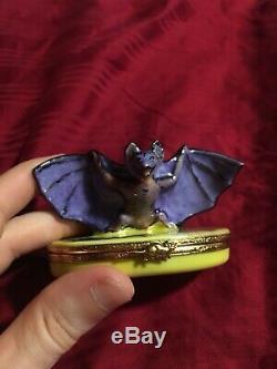 Halloween Bat Limoges Box