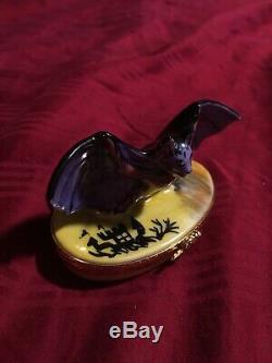 Halloween Bat Limoges Box