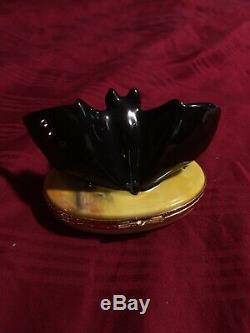 Halloween Bat Limoges Box