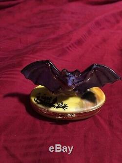 Halloween Bat Limoges Box