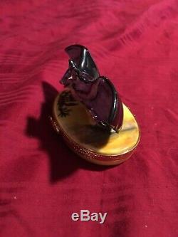 Halloween Bat Limoges Box