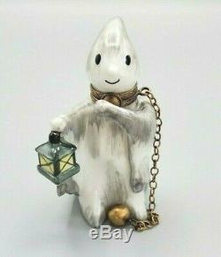 Halloween Ghost with Lantern Limoges Box (RETIRED)