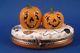 Jack O Lanterns Halloween Motif French Limoges Box