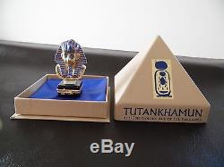 King Tut Tatankhamun 2005 Limoges LE 914/1000 Trinket Box RARE