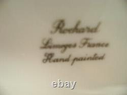 LIMOGES FRANCE CAMERAMEN ROCHARD Hinged Trinket Box Hand-painted
