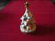 Limoges France Peint Main Hand Painted Christmas Tree Hinged Box With Doves
