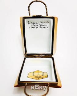 Bloomingdales Little Brown Bag Limoges Box (Rochard)