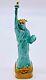 Limoges Lg Hand Painted & Hand Made Statue Of Liberty Trinket Box