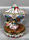 La Gloriette Limoges Trinket Box Carousel Kiddie Ride Original Box 378