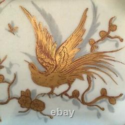 Le Tallec Dish France Porcelain Hand Painted Limoges Pin Birds