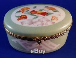 Le Tallec France Tiffany & Co. Private Stock Trinket Box Green-Floral-Art Deco