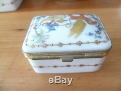 Le Tallec Limoges Cirque Chinois Hand Painted 1977 Trinket Box 2 VERY RARE