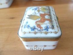 Le Tallec Limoges Cirque Chinois Hand Painted 1977 Trinket Box 2 VERY RARE