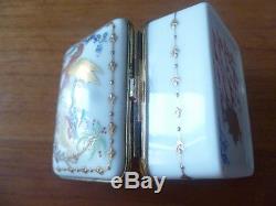 Le Tallec Limoges Cirque Chinois Hand Painted 1977 Trinket Box 2 VERY RARE