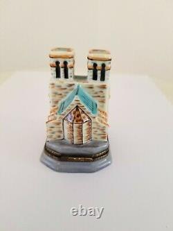 Limoge Notre Dame Box with tiny Hunchback inside RARE