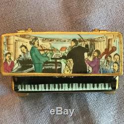 Limoge Piano trinket box Rochard collection
