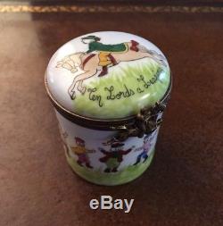 Limoges 12 Days Of Christmas Collection Trinket Boxes
