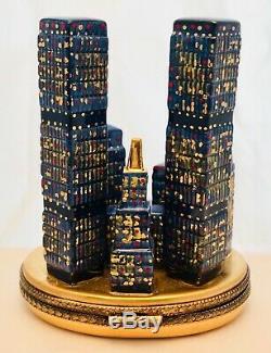 Limoges 9/11 NYC Twin Towers Trinket Box