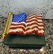 Limoges Artoria U. S. Flag Trinket Box