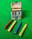 Limoges Box Of Crayons Peint Main Trinket Box Porcelain With 4 Removable Crayons