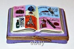 Limoges Box Book Catalogue Of Limoges Boxes Eiffel Tower -suitcase- Globe