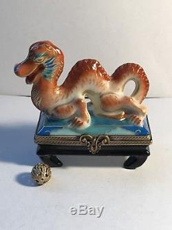 Limoges Box Chinese Dragon