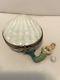 Limoges Box Clam With Mermaid