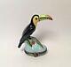 Limoges Box Colorful Toucan The Bird Peint Main France Rare Vintage