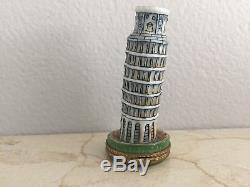 Limoges Box LEANING TOWER OF PISA No. 172/750 Peint Main France Rare Vintage