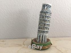 Limoges Box LEANING TOWER OF PISA No. 172/750 Peint Main France Rare Vintage