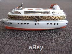 Limoges Box Mint Condition Ship Chanille Peint Main Limited Edition 77 Of 143