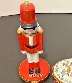 Limoges Box NUTCRACKER Artoria Trinket Box RETIRED Signed and Numbered