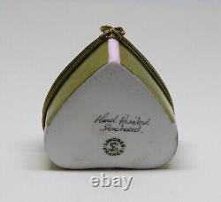 Limoges Box Rochard Gold Heart & Candy & Bow With Love Mother's Day