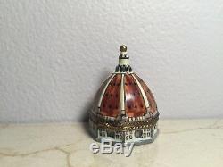 Limoges Box SANTA MARIA DOME Florence EXIMIOUS Peint main France Vintage