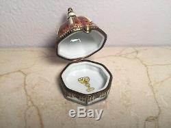 Limoges Box SANTA MARIA DOME Florence EXIMIOUS Peint main France Vintage