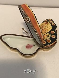 Limoges Box X-large Butterfly