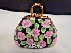 Limoges Box -artoria- Mary Poppins' Carpet Bag Purse 45/1000 Disney