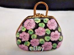 Limoges Box -artoria- Mary Poppins' Carpet Bag Purse 45/1000 Disney