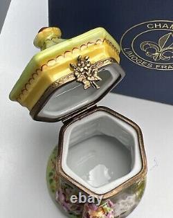 Limoges Chamart Gazebo Trinket Box