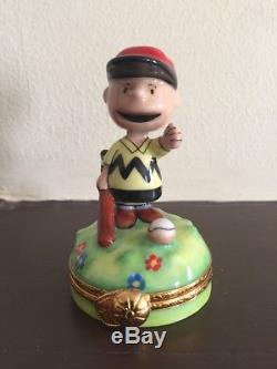 Limoges Charlie Brown Peanuts Trinket Box