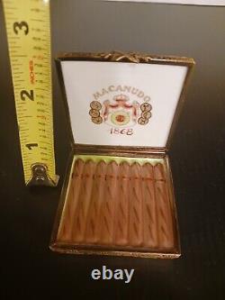 Limoges Cigar Tinket Box With 25 Hyde Park Cafe