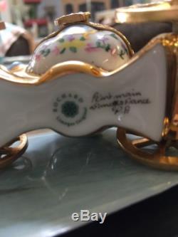 Limoges Cinderella Carriage With Slipper, Signed