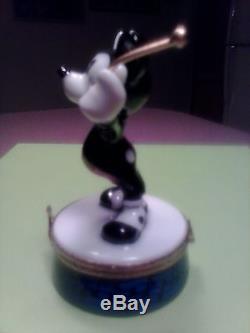 Limoges Collectible Box Disney Mickey Mouse with Baton Limited Edition Retired