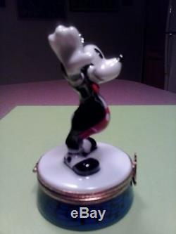 Limoges Collectible Box Disney Mickey Mouse with Baton Limited Edition Retired
