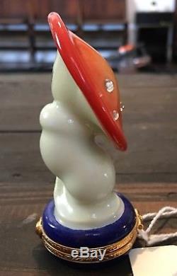 Limoges Disney Fantasia Mushroom Artoria Trinket Box NEW No. 5 of 100 RARE NOS