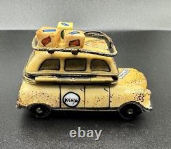 Limoges France African Safari Travel Jeep Kenya Porcelain Trinket Keepsake Box