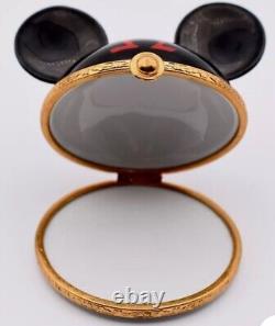 Limoges France Box Artoria Mickey Mouse Ears Disney