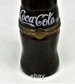 Limoges France Box Parry-vieille Coca-cola Bottle & Straw Coke Le Rare