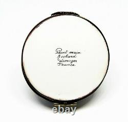 Limoges France Box Rochard Domed Cheese Platter Three Cheeses & Knife