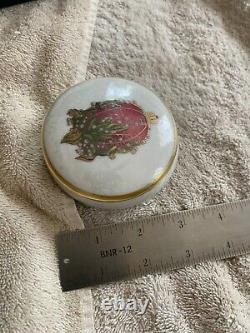 Limoges France Faberge Trinket with Box